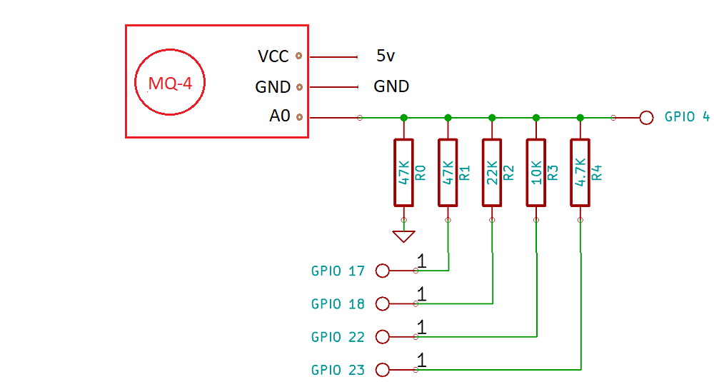 GPIO resister ladder in the fart detector project - Raspberry Pi Forums
